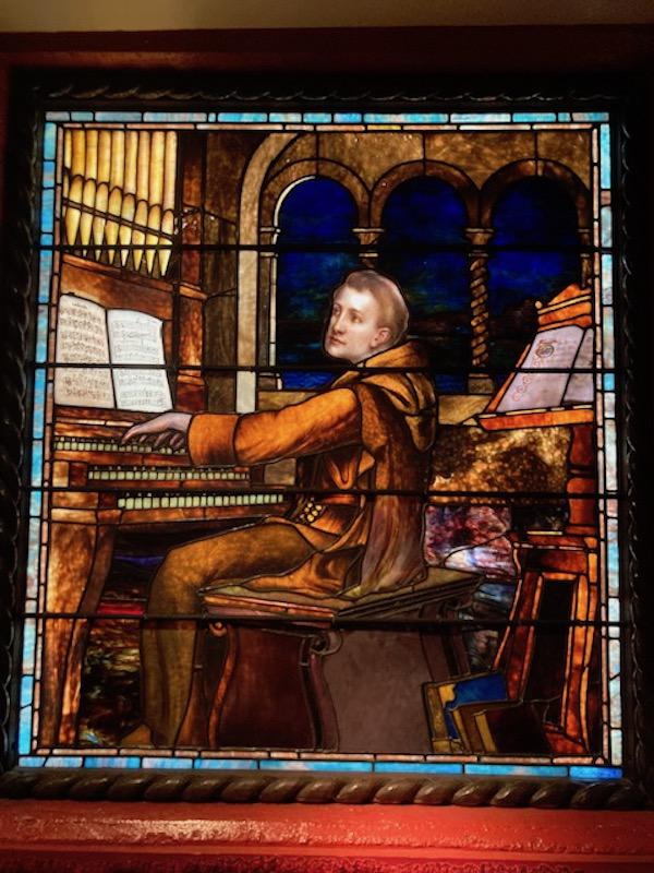 Monk at the Organ