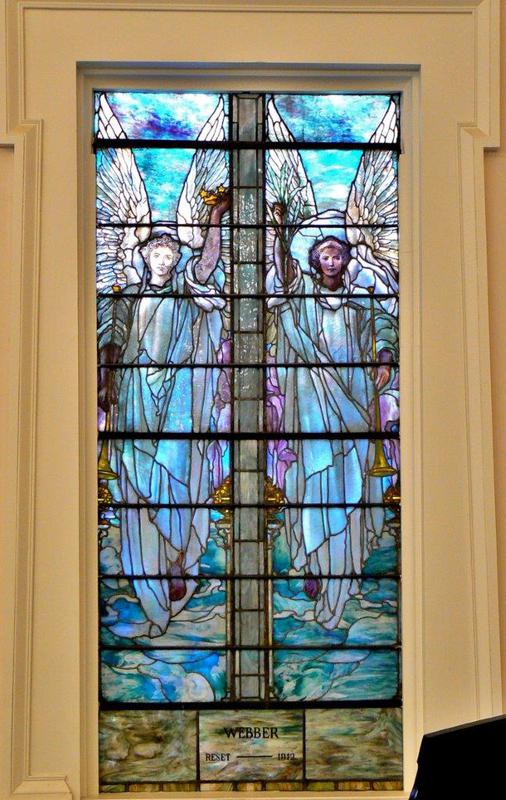 Webber Memorial Window:  Angels