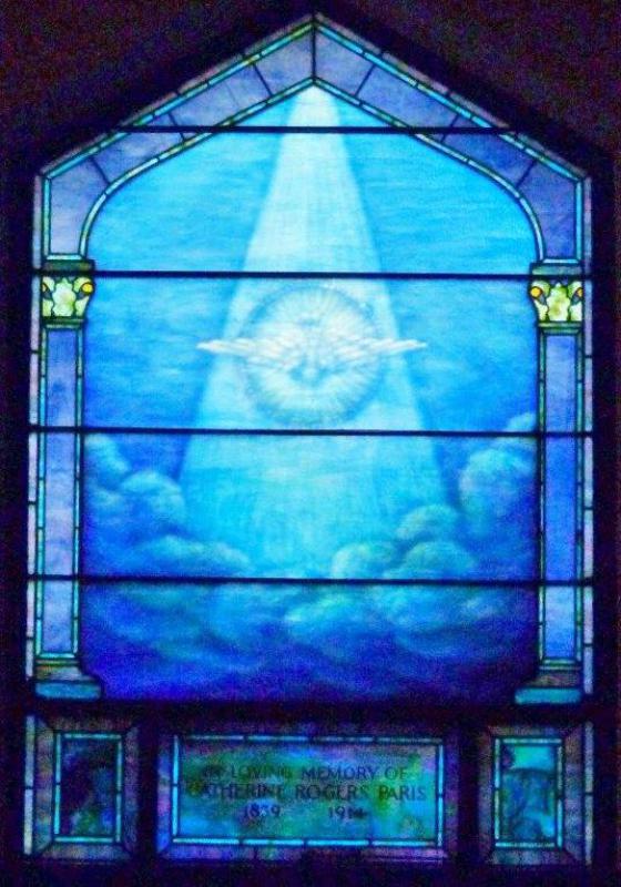 Paris Memorial Window:  Holy Spirit