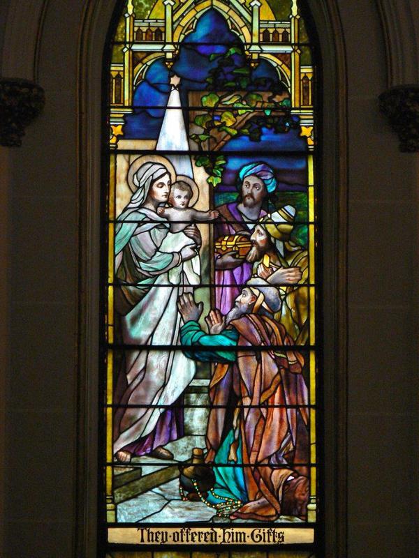 Stapleton Memorial Window:  Adoration of the Magi
