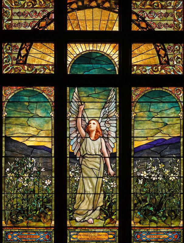 Williams Memorial Window:  Angel of Resurrection