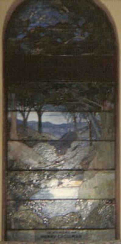 Crossman Memorial Window:  landscape