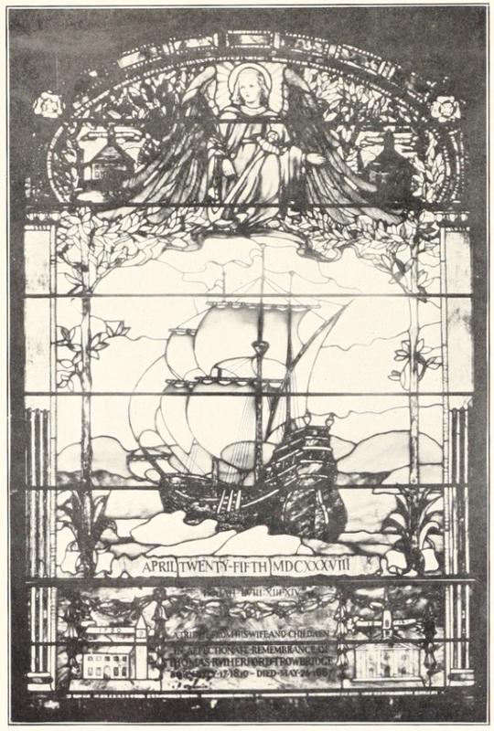 Trowbridge Memorial Window:  The Hector