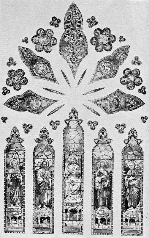 Howland Memorial Window:  Christ and the Four Evangelists