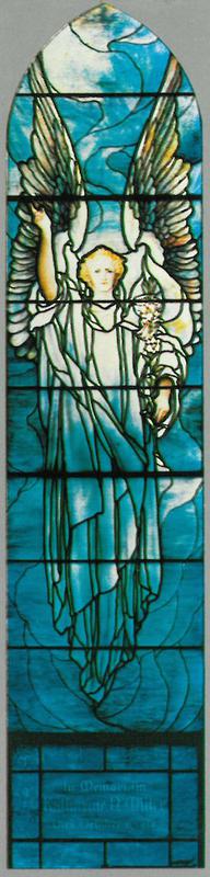 Miller Memorial Window:  Resurrection Angel
