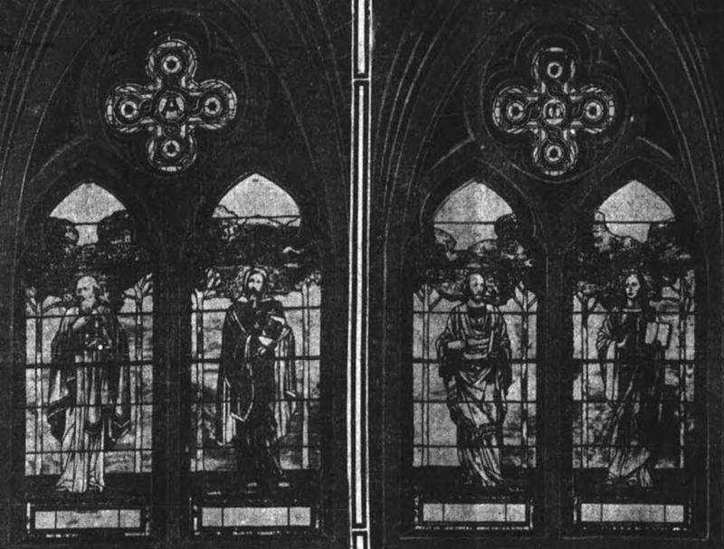 Mann Memorial Window:  The Four Evangelists