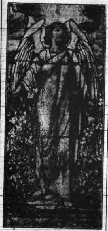 Fast Memorial Window:  Angel of Resurrection