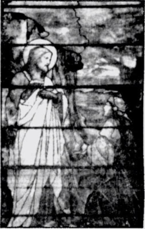 Sanford Memorial Window:  Christ and Pilgrims