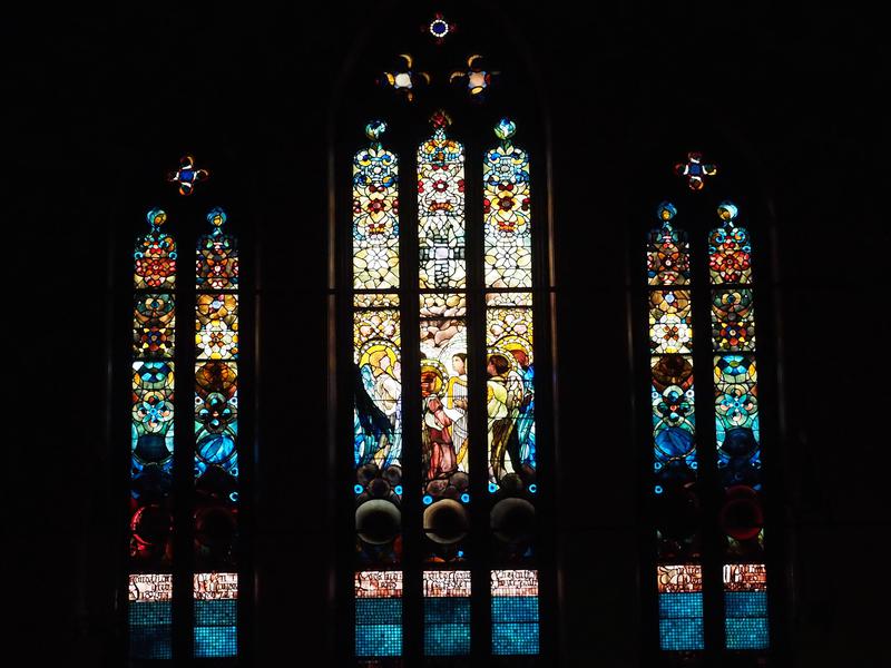 Allen Memorial Window:  Company of Angels