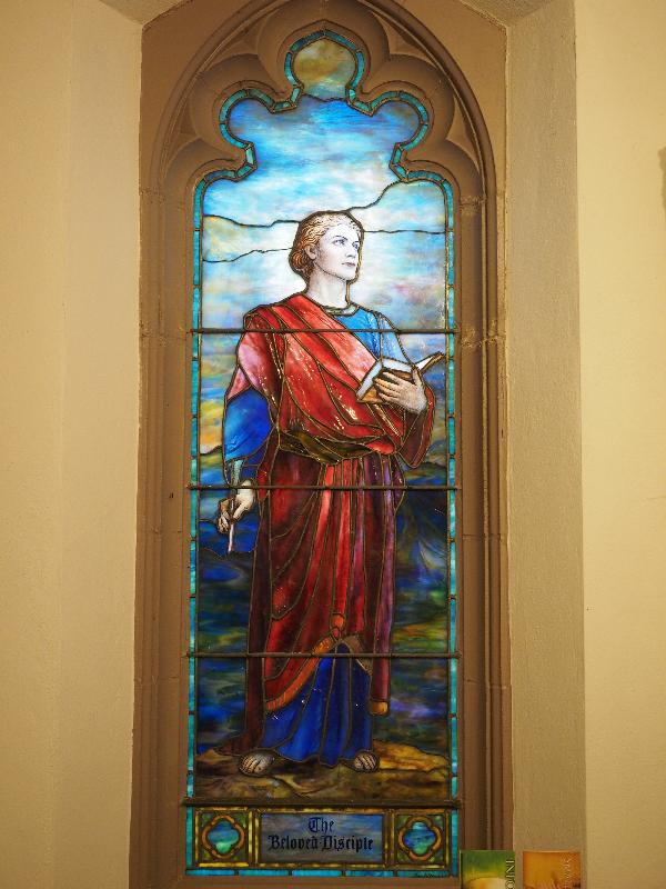Baker Memorial Window:  St. John