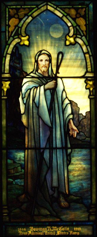 McCalla Memorial Window:  Jesus as Shepherd
