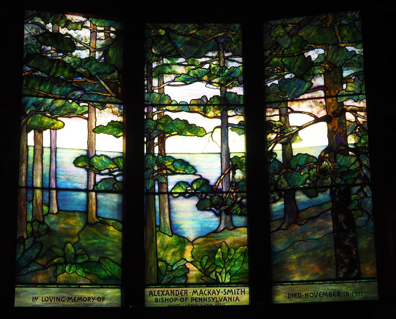 Mackay-Smith Memorial Window:  landscape