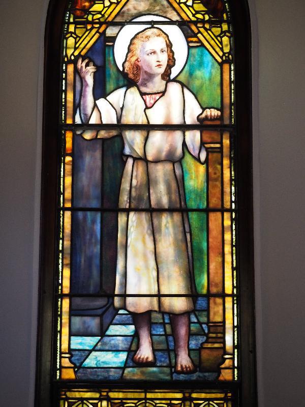 Geer Memorial Window:  Boy Christ in Temple