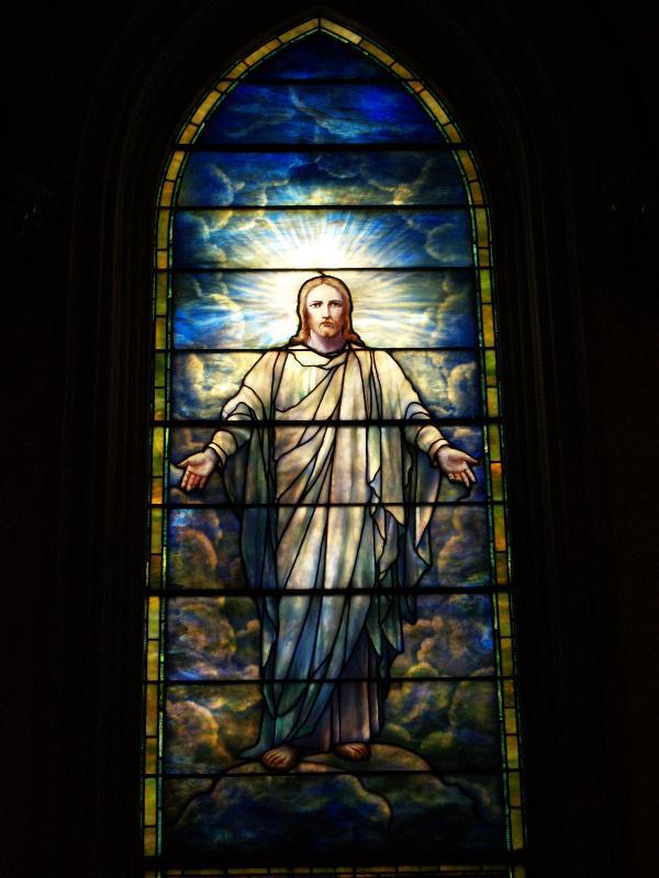 Brooks Memorial Window:  Come Unto Me