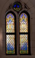 Texas, San Antonio, Sunset Ridge Church of Christ: Georgia and Oklahoma, States window