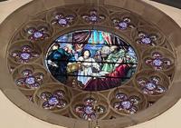 California, Pasadena, First United Methodist Church: Bailey Memorial Window:  Jesus in the Temple