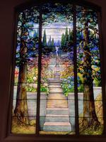New York, New York City, Manhattan, Metropolitan Museum of Art: garden landscape