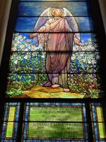 Virginia, Fredericksburg, St. George's Episcopal Church: Phillips Memorial Window:  Angel of the Resurrection