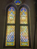 Texas, San Antonio, Sunset Ridge Church of Christ: Virginia and New Mexico, States window