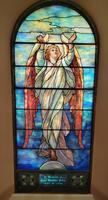 Pennsylvania, Scranton, St. Matthew's United Evangelical Lutheran Church: Price Memorial Window:  Angel of Faith