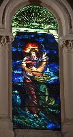 Willard Memorial Window:  Christ Walking on the Sea