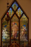 New Jersey, Boonton, St. John's Episcopal Church: Wilson Memorial Window:  Christ the Healer