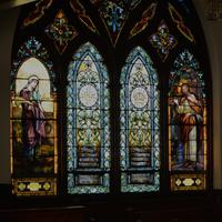 New Jersey, Bound Brook, Bound Brook Presbyterian Church: Brokaw Memorial Window:  ornamental