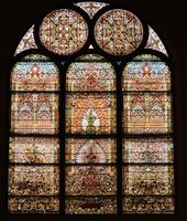 Michigan, Detroit, Cass Community United Methodist Church: floral and ornamental windows