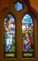 Michigan, Flint, St. Paul's Episcopal Church: Pierce Memorial Window:  Christ and Mary in the Garden