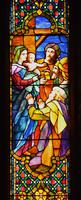 New Jersey, Glen Ridge, Christ Episcopal Church: O'Dowd Memorial Window:  Adoration of the Magi