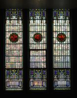 Michigan, Grand Rapids, First United Methodist Church: Bertsch Memorial Window:  ornamental window