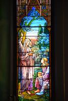 Michigan, Grand Rapids, First (Park) Congregational Church: Bertsch Memorial Window:  The Resurrection