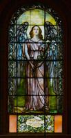 Pennsylvania, Lancaster, St. James Episcopal Church: Reynolds Memorial Window:  Angel of the Resurrection