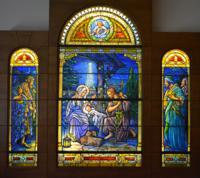 Wisconsin, Madison, Christ Presbyterian Church: Sloan Memorial Window:  Nativity