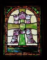 Harvey Memorial Window: emblematic Harvey Memorial Window: emblematic