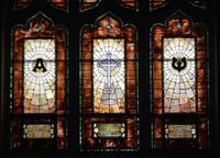 New Jersey, Millville, First Presbyterian Church: Mulford Memorial Window:  ornamental