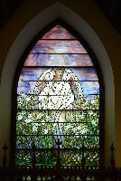New York, New Berlin, St. Andrew's Episcopal Church: Arnold Memorial Window:  Angel of Resurrection