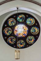 New Jersey, Riverton, Christ Church: Godey Memorial Window:  rose window