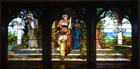 Dean Memorial Window: The Virtuous Woman Dean Memorial Window: The Virtuous Woman