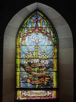 New Jersey, Rutherford, Grace Episcopal Church: Bain Memorial Window:  ornamental