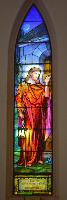 New York, Seneca Falls, Trinity Episcopal Church: Garnsey Memorial Window:  The Savior Knocking at the Door