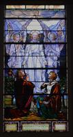 Virginia, Richmond, St. Paul's Episcopal Church: Blair Memorial Window:  The Pilgrims