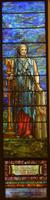 Ohio, Toledo, First Congregational Church: Stockdale Memorial Window:  Justice