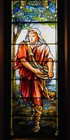 Maryland, Towson, Trinity Episcopal Church: Hambleton Memorial Window:  The Sower