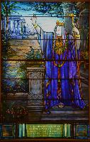 Simmons Memorial Window:  King Solomon