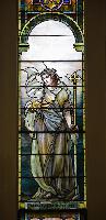 New York, Waterloo, First Presbyterian Church: Spare Memorial Window:  Faith