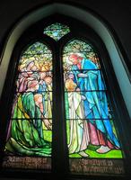 New York, Briarcliff Manor, Briarcliff Congregational Church: Penman Memorial Window:  Christ Blessing Children