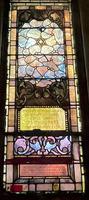 New York, New York City, Brooklyn, Brown Memorial Baptist Church: Patton Memorial Window:  ornamental