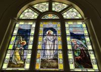 Ohio, Columbus, Broad Street Presbyterian Church: Greene Memorial Window:  The Resurrection