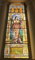 Ohio, Columbus, Broad Street Presbyterian Church: Sharp Memorial Window:  Angel of Hope